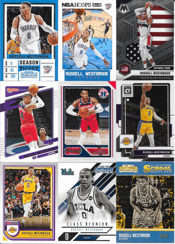 Russell westbrook card lot - westbrook,