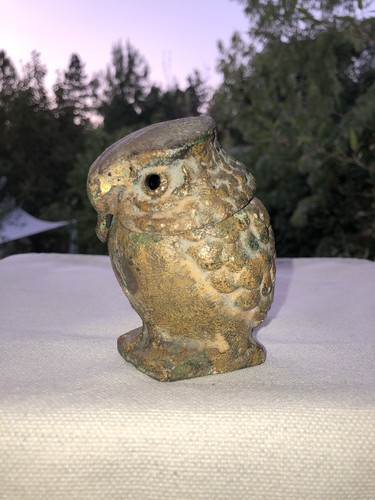 Chouette hibou brûle encens - chouette,