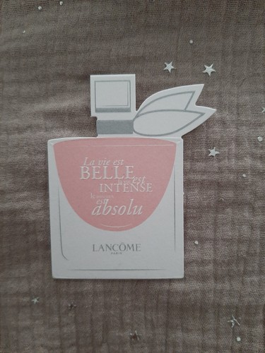 Carte parfumée perfume card - perfume,