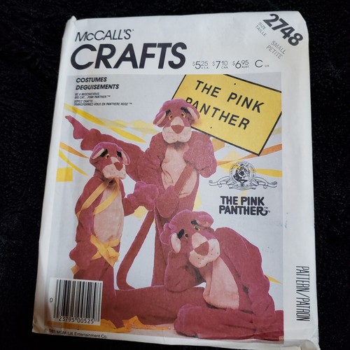 Mccalls 2748 pink panther - pink,