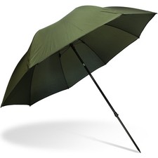 NGT Vert Brolly 45 " 2,20M Parapluie Pêche à la Carpe Nourrisseur Fonction Tilt