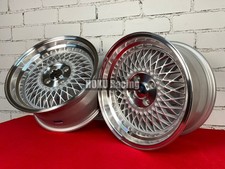 4X 16" BBS ST1 Klutch style roues 4X100 plat profond pour VW HONDA Toyota E30