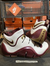 NIKE ZOOM LEBRON 4 IV SZ 12 CTK HOME CHRIST THE KING PE PROMO SAMPLE SVSM DS