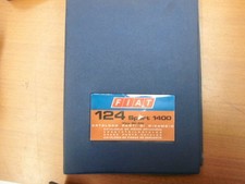 Fiat 124 Sport 1400 2nd Series COUPE' / SPIDER BC / BS SPARE PARTS CATALOG 