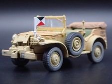 WWII DODGE WC57 COMMAND CAR ARMY MILITARY N. AFRICA 1:64 SCALE DIECAST MODEL CAR