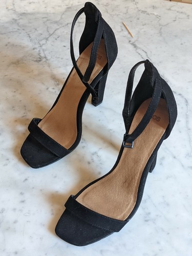 Sandales asos noire talon - noire,,