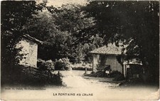 Old postcard La Fontaine au Chene FRANCE (1377892)