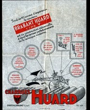 CHATEAUBRIANT (44) AGRICULTURAL MACHINERY FACTORY / BRABANT PLOW Type V "HUARD" 