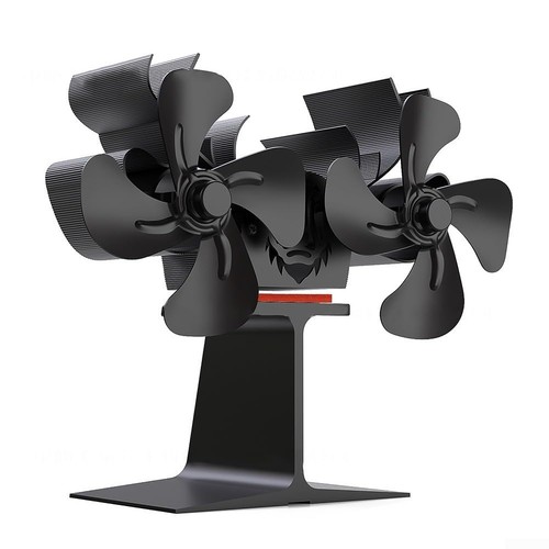 Ventilateur poêle bois - poêle, à