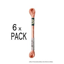 6x DMC Fil à broder Mouline