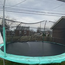 Outdoor Trampoline with Safety