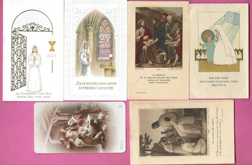 Anciennes images pieuses - 6,