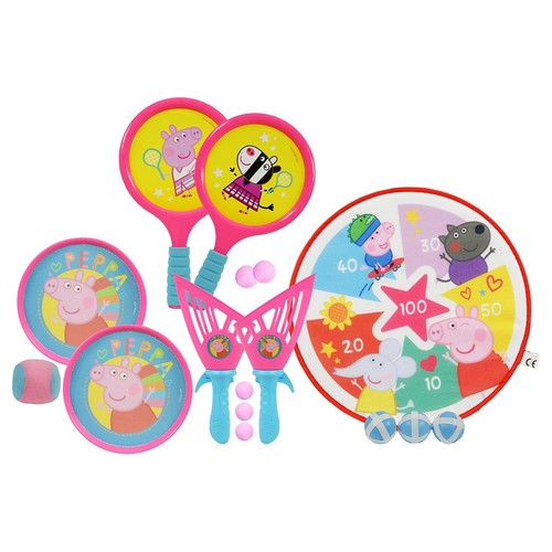 Peppa pig coffret - peppa, jardin