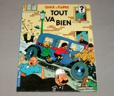 Casterman 1985 Quick & Flupke Tout Va Bien French Hardcover Comic Book
