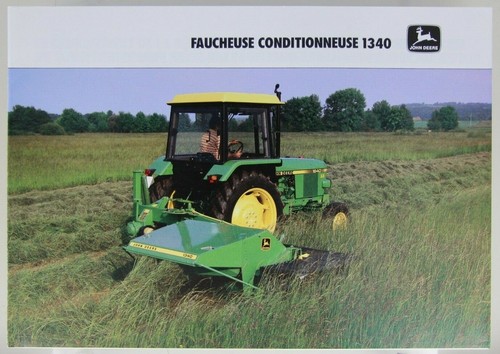 Prospectus brochure faucheuse - prospectus,
