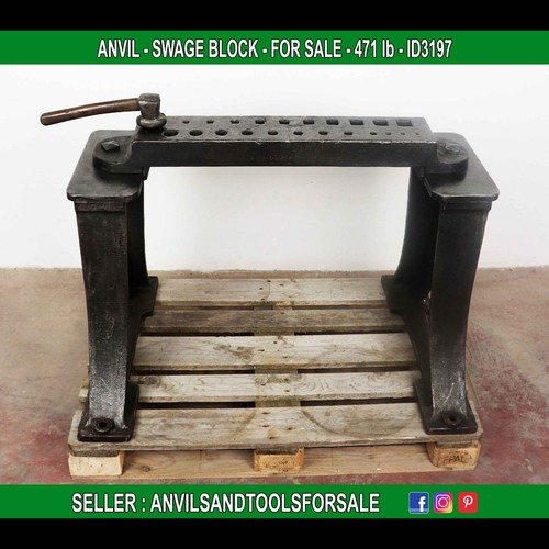 Anvil swage block - lb,