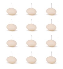 Lot de 12 bougies flottantes