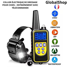 Collier Électrique de Dressage pour Chien – Entraînement avec Télécommande