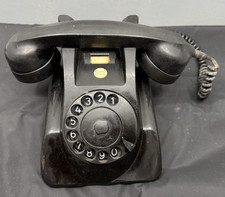 1960’s HeeMaf Bakelite Rotary Dial Telephone Made In Holland