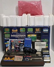 VTG 1979 Mattel Intellivision 2609 Console CIB w/Intellivoice & 6 Games, TESTED 