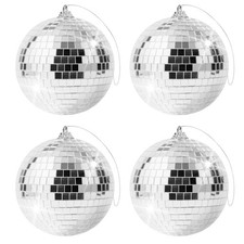 4 Pièces 10cm Boules Disco