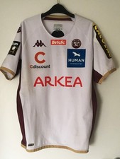Maillot de rugby porté avec