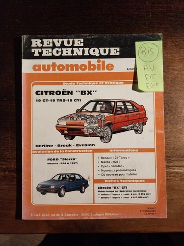 Revue technique citroen - technique, 19