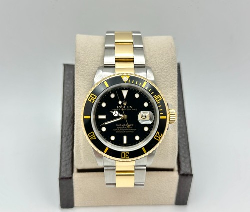 Rolex submariner black - submariner, 16613