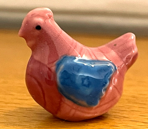 Fève oiseau rose - fève,