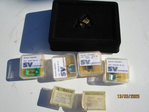 Lot saphir tourne disque - saphir, de