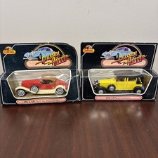 Vintage Guisval Diecast Replica Cars 1930 Packard Speedster 1928 Lincoln Modelo