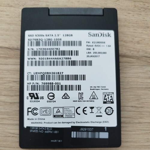 Sandisk ssd sata 128gb - sandisk,