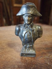 NAPOLEON METAL PATINA BUST 15cm