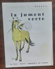 Plaquette LA JUMENT VERTE