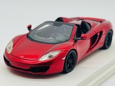 TRUESCALE TSM134334 McLAREN MP4-12C Spider Volcano Red 2013 1.43