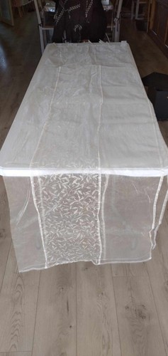 Lot rideaux voile - de, 2