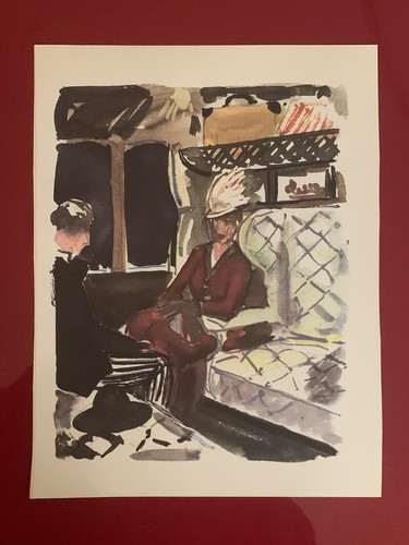Tableau ancien estampe gravure