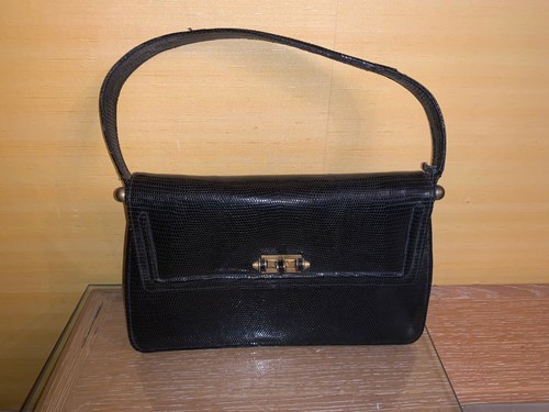 Sac lezard noir - sac,