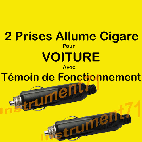 Prises fiches allume - 2,