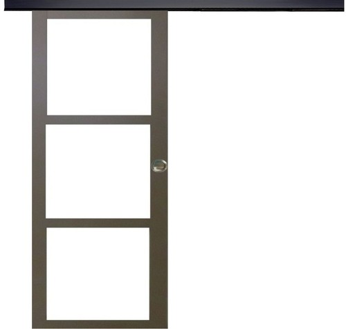 Porte coulissante gris - porte, taupe
