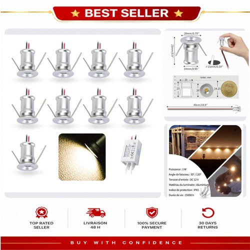 Mini spot led encastrable - spot,