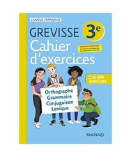 Cahier Grevisse 3e [2021]
