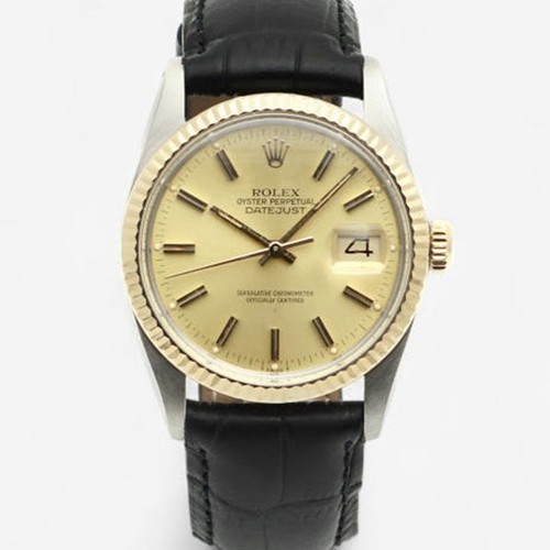 Rolex datejust combi - rolex, montre