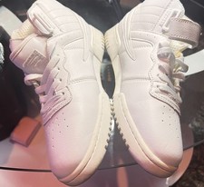 white fila sneakers in side 38