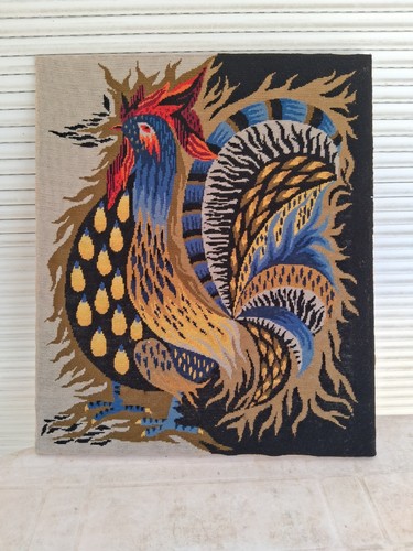 Canevas coq style lurçat - canevas,