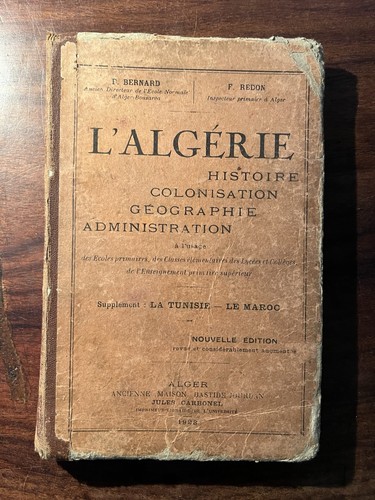 Livre scolaire algerie - livre, scolaire/l’algerie