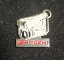 VINTAGE PIN'S PINS HITACHI MOVIE & CAMERAS CAMCORDER 