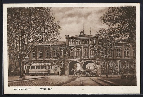 Carte postale wilhelmshaven - carte,
