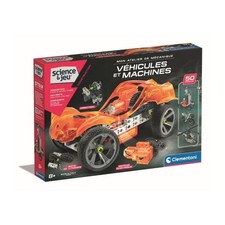 CLEMENTONI - Véhicules et machines - 50 constructions - Manuel illustré et appli