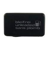 VW Corrado G60 Unleaded Only Gas Dash Indicator Blank Trim Piece 357 957 087 A